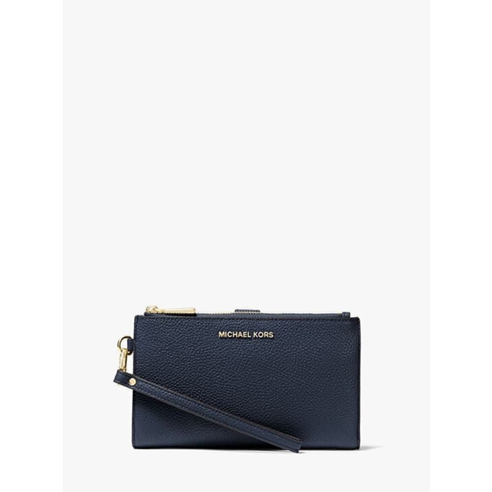 MICHAEL Michael Kors Adele Pebbled Leather Smartphone Wallet